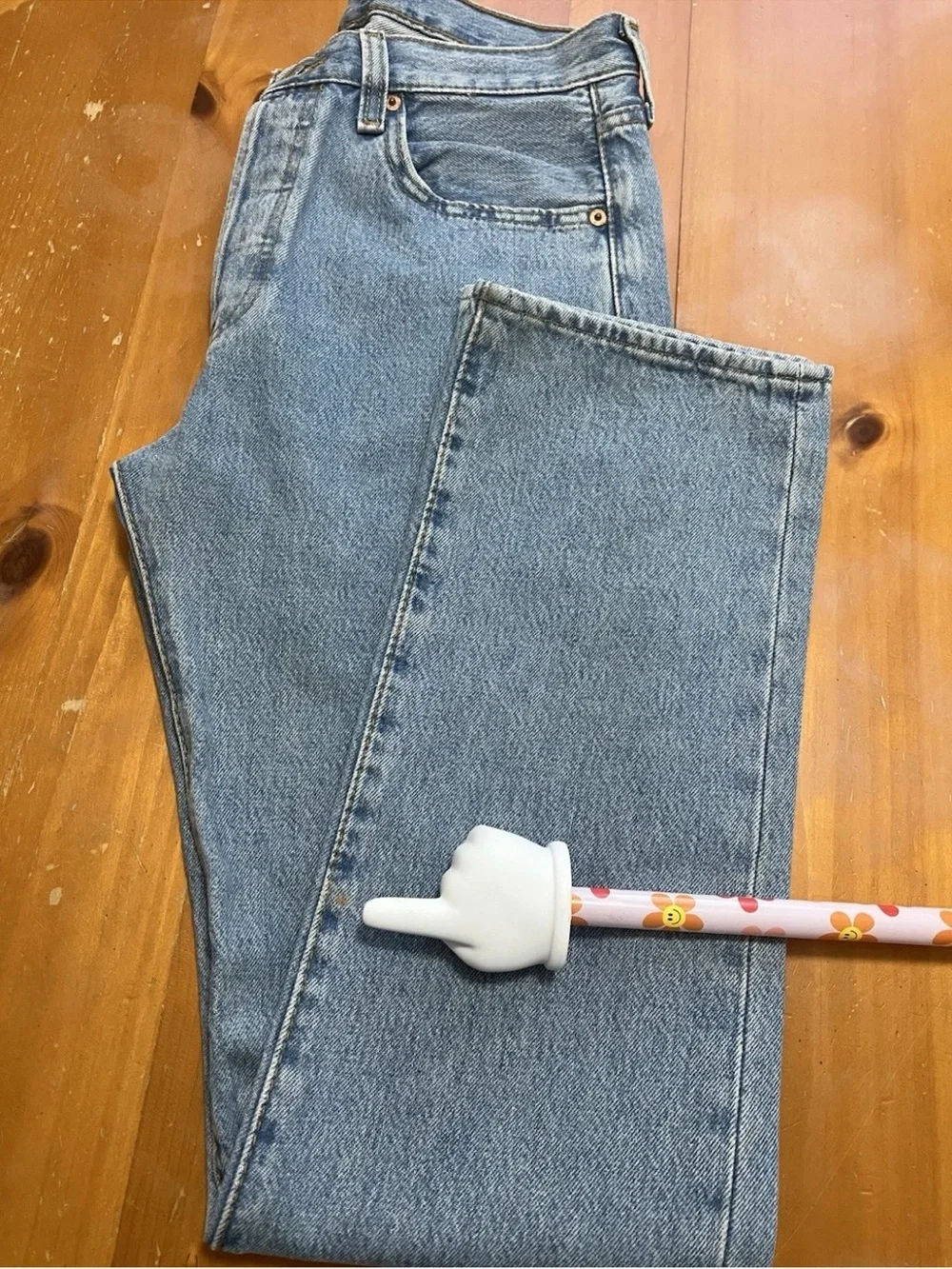 Levi’s 501 Men’s Jeans Tag 29x32 Softened Denim Medium Wash 0134 Exc Cond